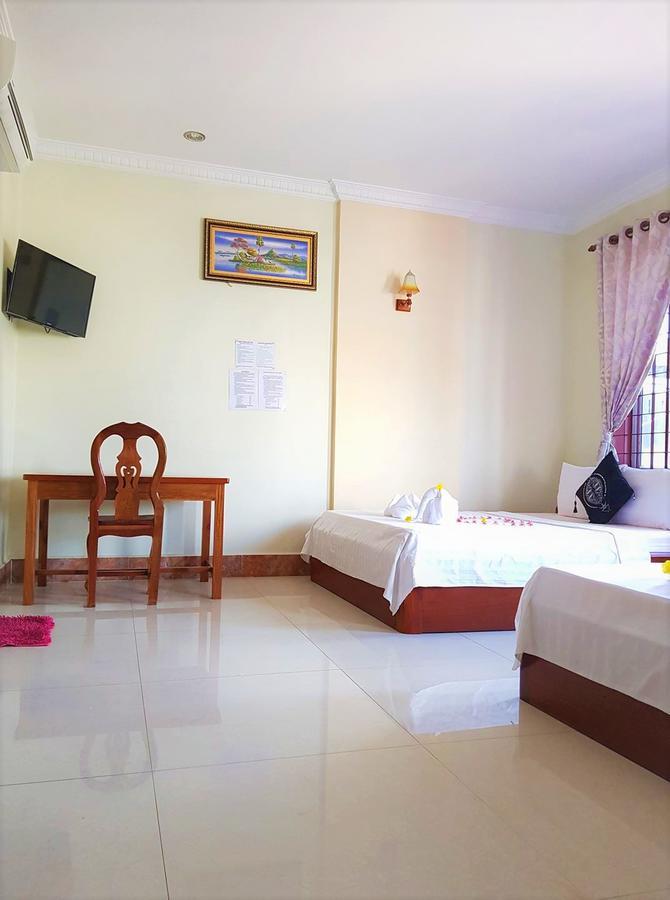 Samnop Samnang Guesthouse Kampot Exterior photo